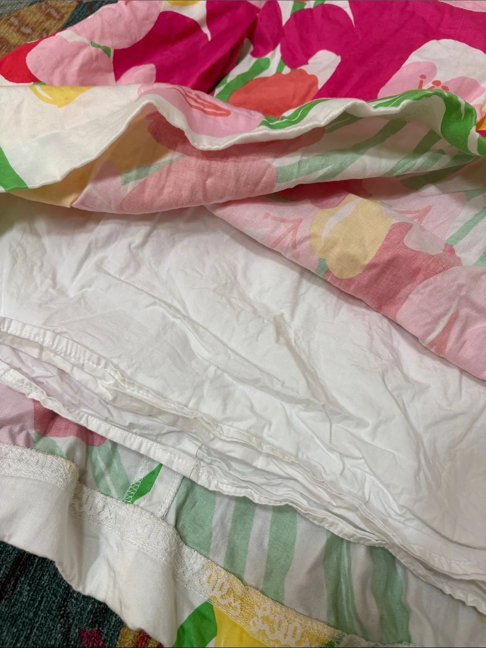Lilly Pulitzer Blossom Strapless Floral Fit-and-Flare Dress in Multicolor 2 - Picture 8 of 9